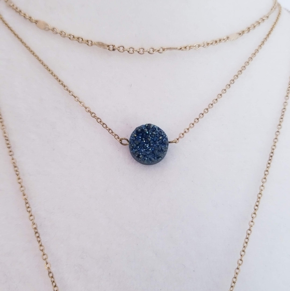 PANACEA Multi-Layered Pendant Necklace - Picture 11 of 11